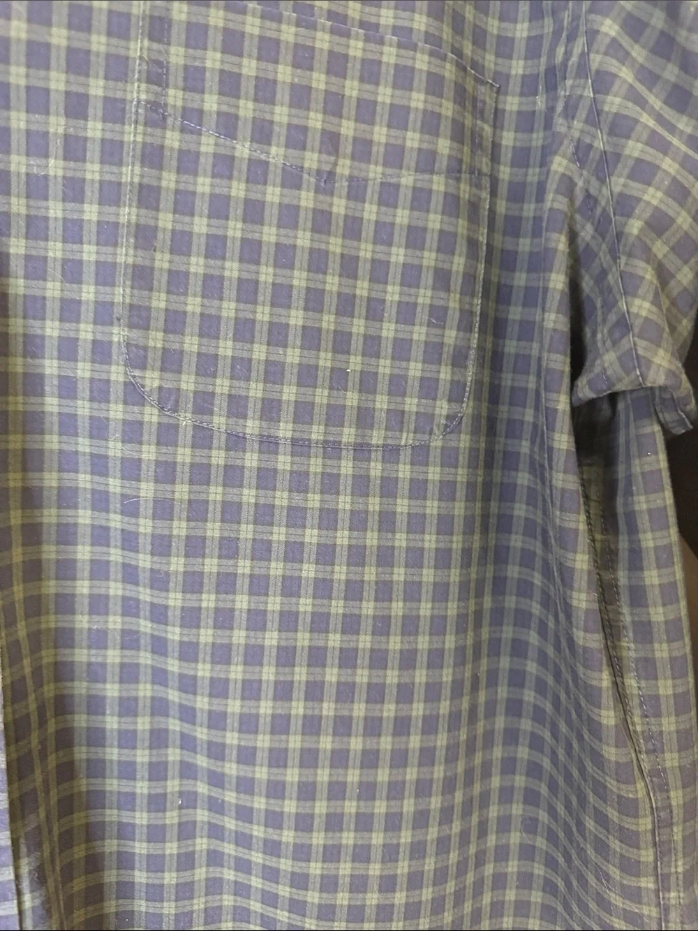 Ralph Lauren Blue-Green Plaid Button-Down Shirt